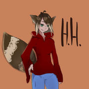 a drawing made by an old friend LycanAlpha!